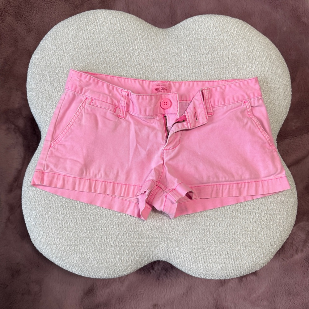 Mossimo Supply Co. Low-Rise Pink Shorts